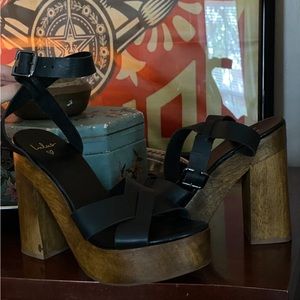 Lulus wooden heels